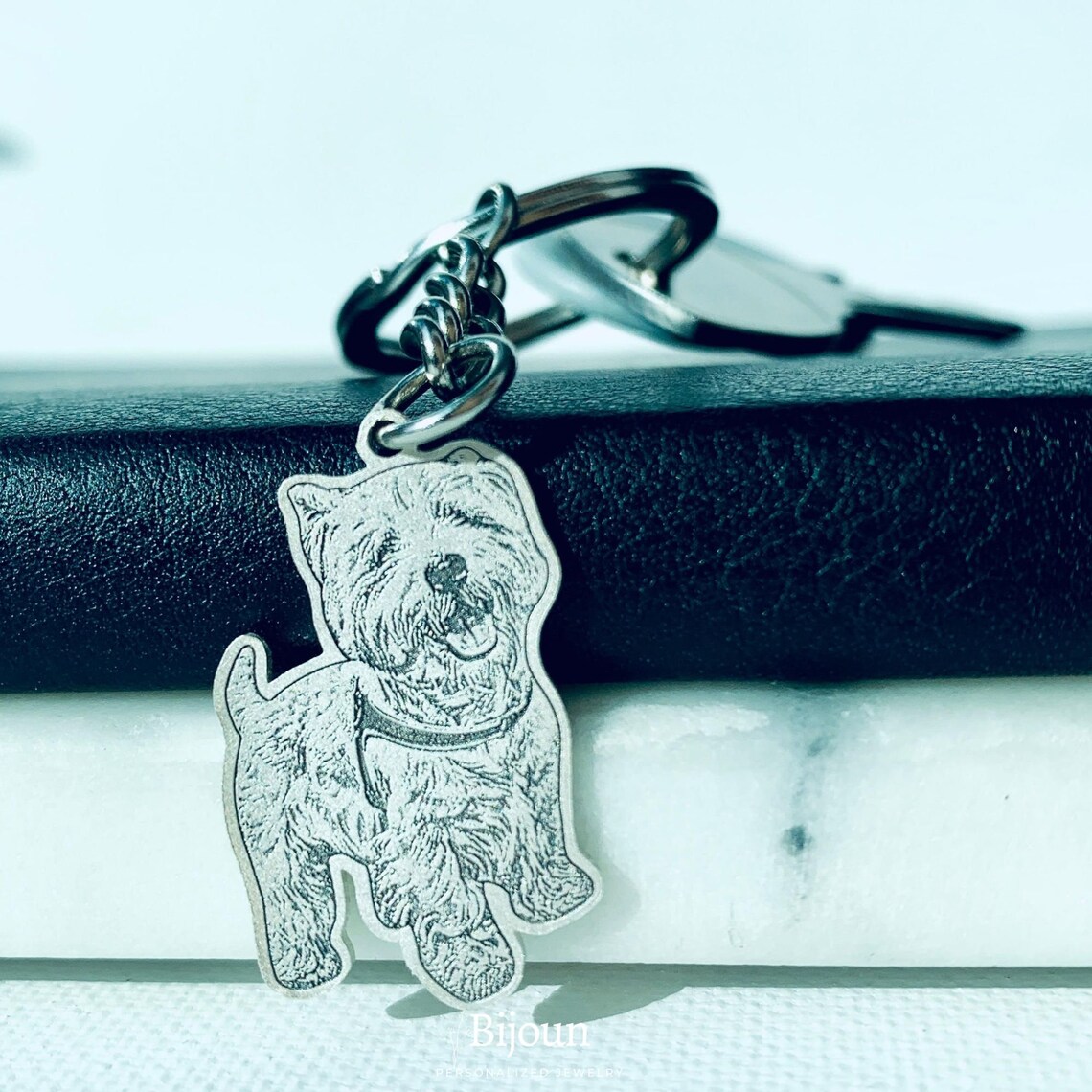 Photo Keychain Custom Dog Keychain Cat Keychain Dog Keychain Etsy UK