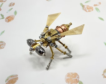 スチームパンク サイボーグ メカニカル ビートル 昆虫 虫 バイオメカ