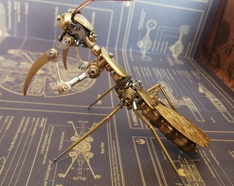 スチームパンクなカブトムシ昆虫、本物のカルコソマアトラス、サイバー スチームパンクなカブトムシ昆虫、本物のカルコソマアトラス、サイバー
