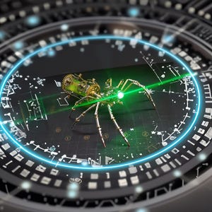3D Steampunk Spider Puzzle, DIY Brass Insect Model Kit