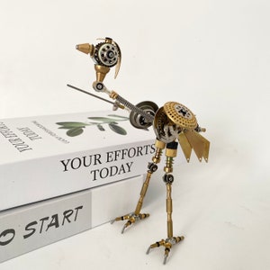 Steampunk Mechanical Ostriches | Ostrich Ornament | Handmade Crafts | Christmas Gift| Mechanical steampunk |Birthday presents | Home Decor