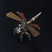 Dragonfly Mechanical Steampunk Metal Charming Sculpture Insect - Etsy