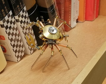 スチームパンクサイボーグカニ彫刻、機械昆虫アート - Etsy 日本