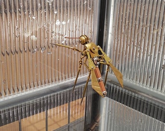 Araigne Mcanique Steampunk Metal Sculpture Insect Steampunk Home Decor Steampunk Mechanical Insect Steampunk Metal Insect