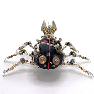 Steampunk Mechanical Insect | Metal Insect | Steampunk Metal Sculpture ...