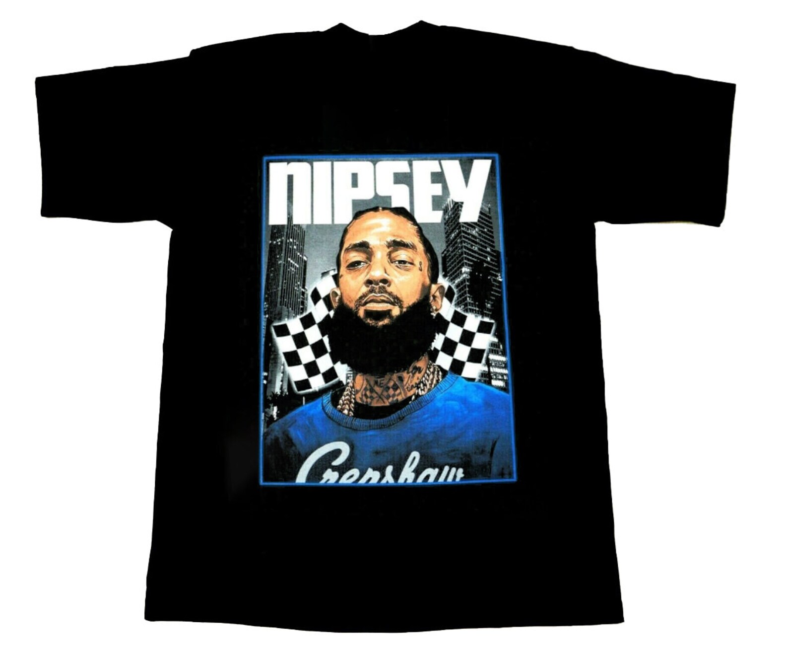 Tupac Shakur and Nipsey Hussle shirt - Bouncetees