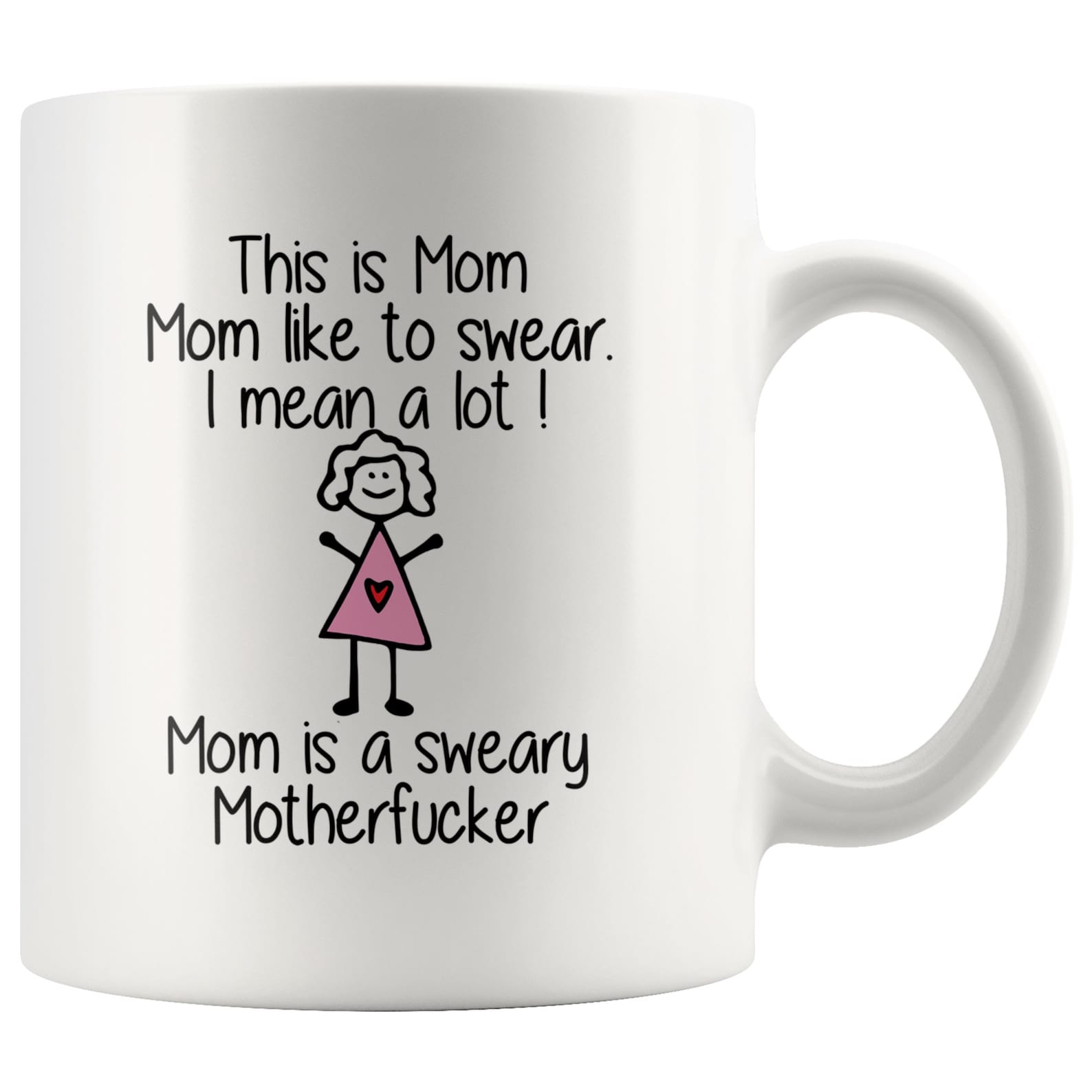Mom Gifts from Daughter Mothers Day Gift Funny Swear Mug