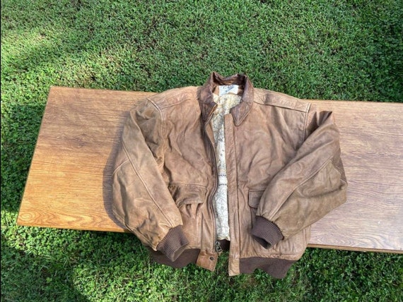Vintage Men’s Leather Coat