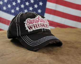 lucky rooster whiskey hat