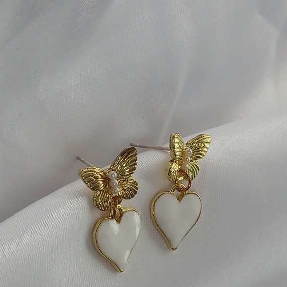 Butterfly Stud Earrings - Heather Scott Jewellery