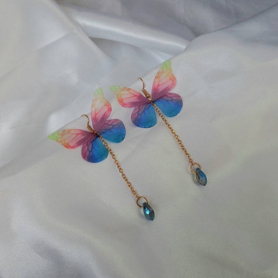 Mini Rainbow Pave Bar Stud Earrings – J&CO Jewellery