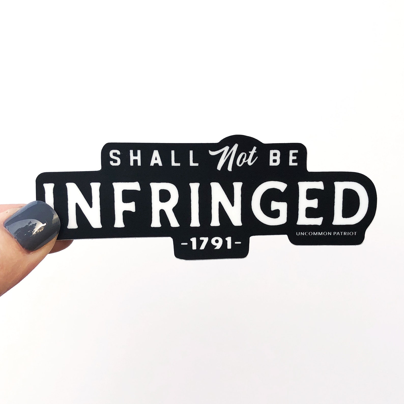 Shall Not Be Infringed Sticker Decal 2nd Amendment Sticker - Etsy