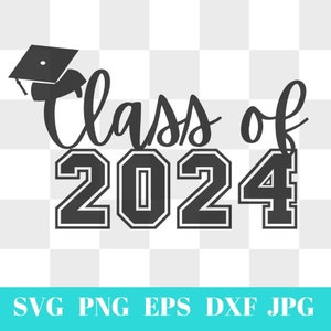 Graduation SVG, Cake Topper SVG, Class of 2023 SVG, Digital Download ...