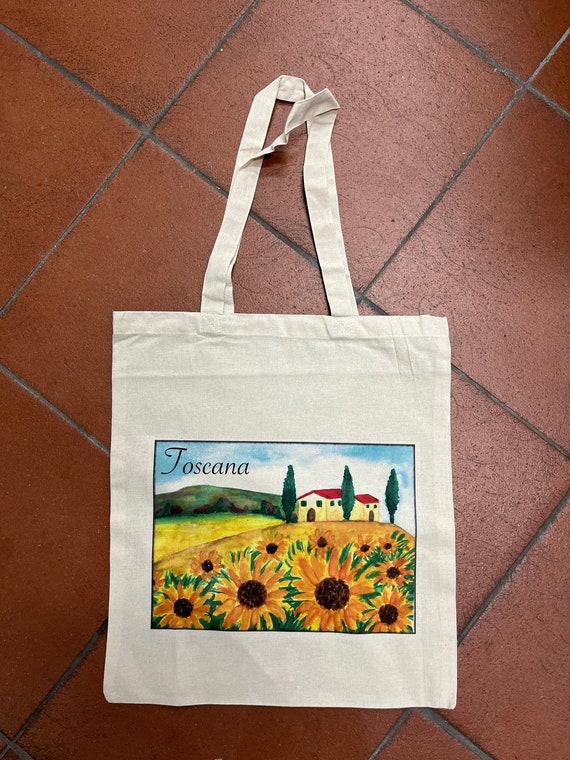 Tuscany and Siena Artistic Canvas Bag Collection Art Bags 