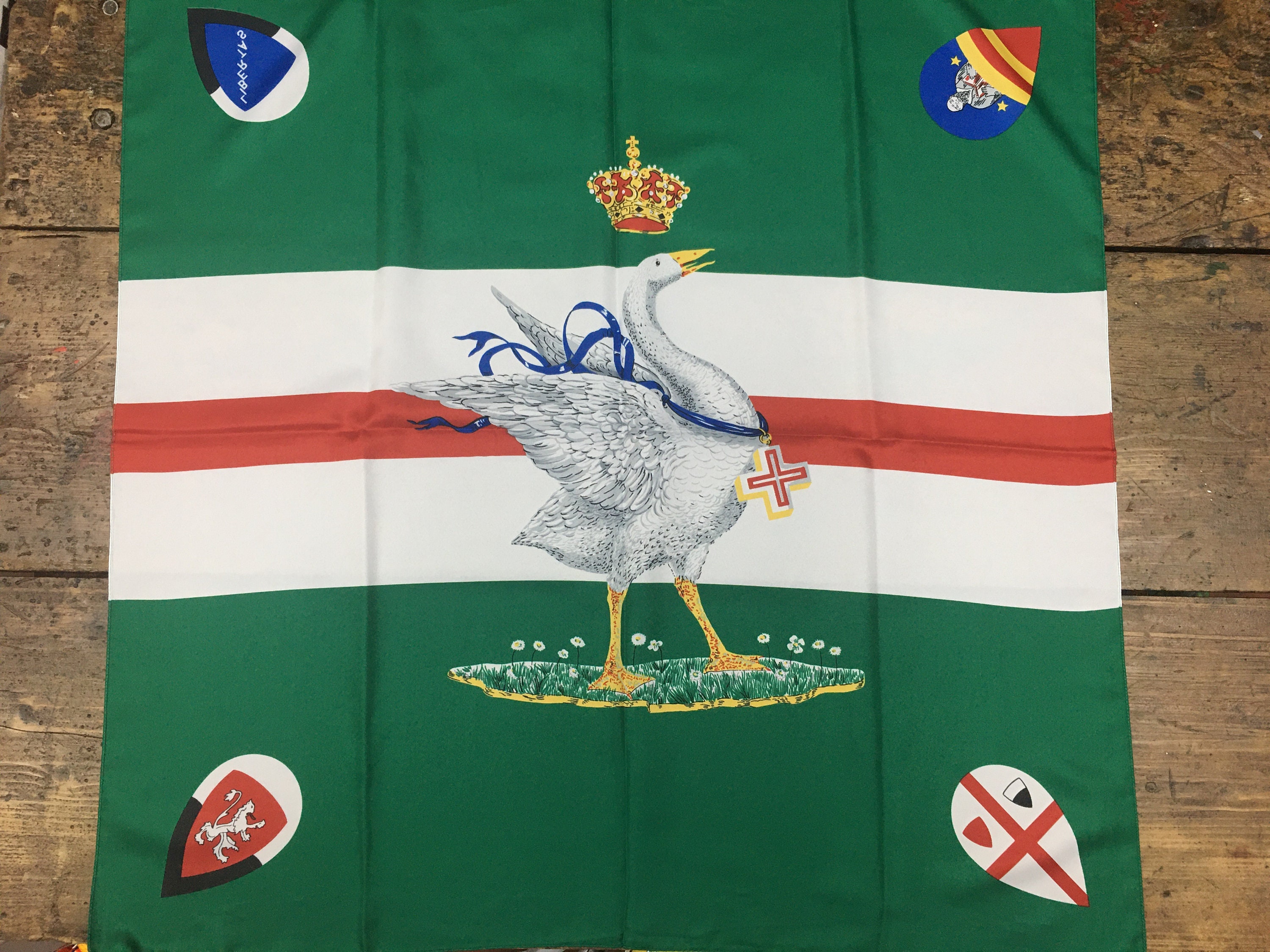 Handkerchiefs From the Contrade of Siena Siena Scarfs Palio Di Siena