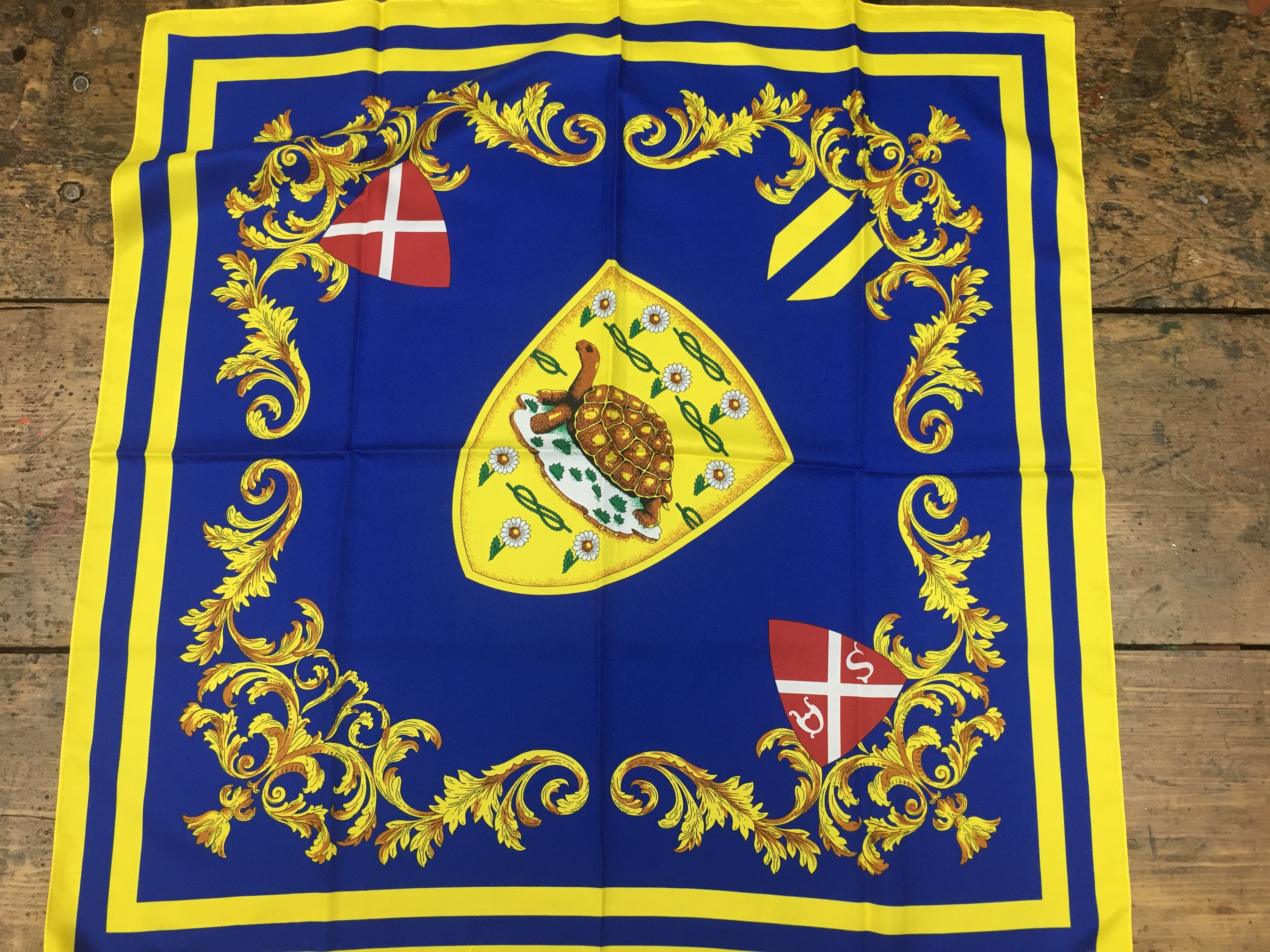 Handkerchiefs From the Contrade of Siena Siena Scarfs Palio Di Siena