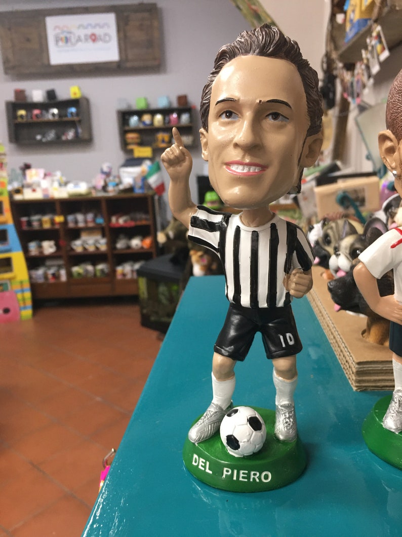 Bobblehead Football Players Statue Footballers Glories Messi Ronaldo