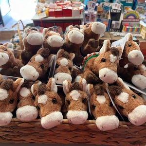 Stuffed Horses of the 17 Contrade of Siena, Palio di Siena, Horse Race Stuffed Animal Plush, Stuffed Horses