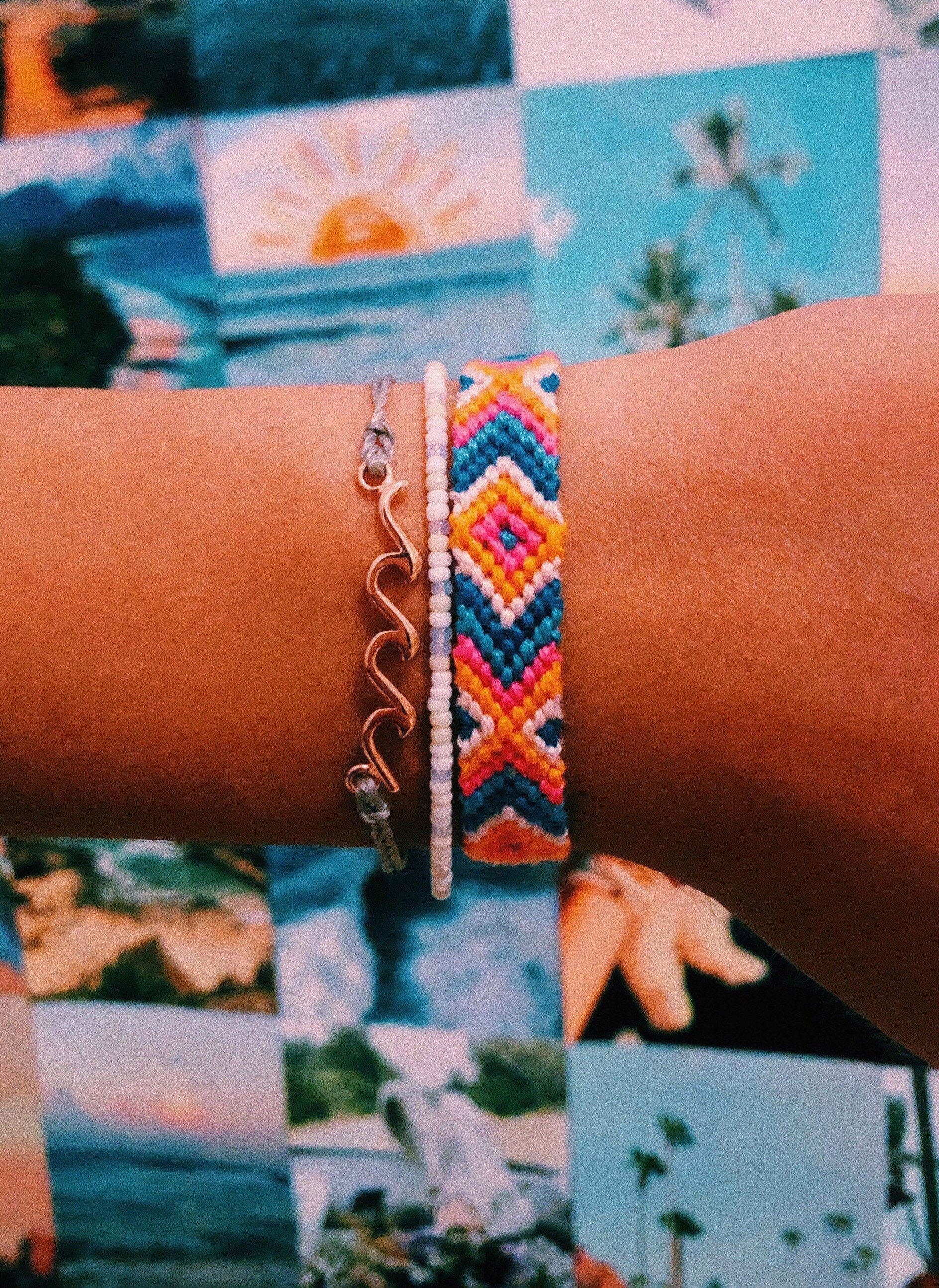 Beachy vsco friendship bracelet Etsy