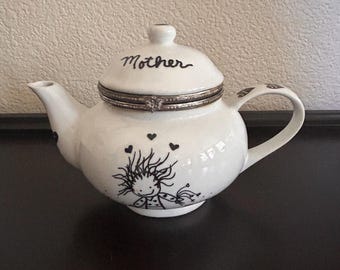 Vintage Children of the Inner Light “Mother” Teapot by Marci for Baum Brothers