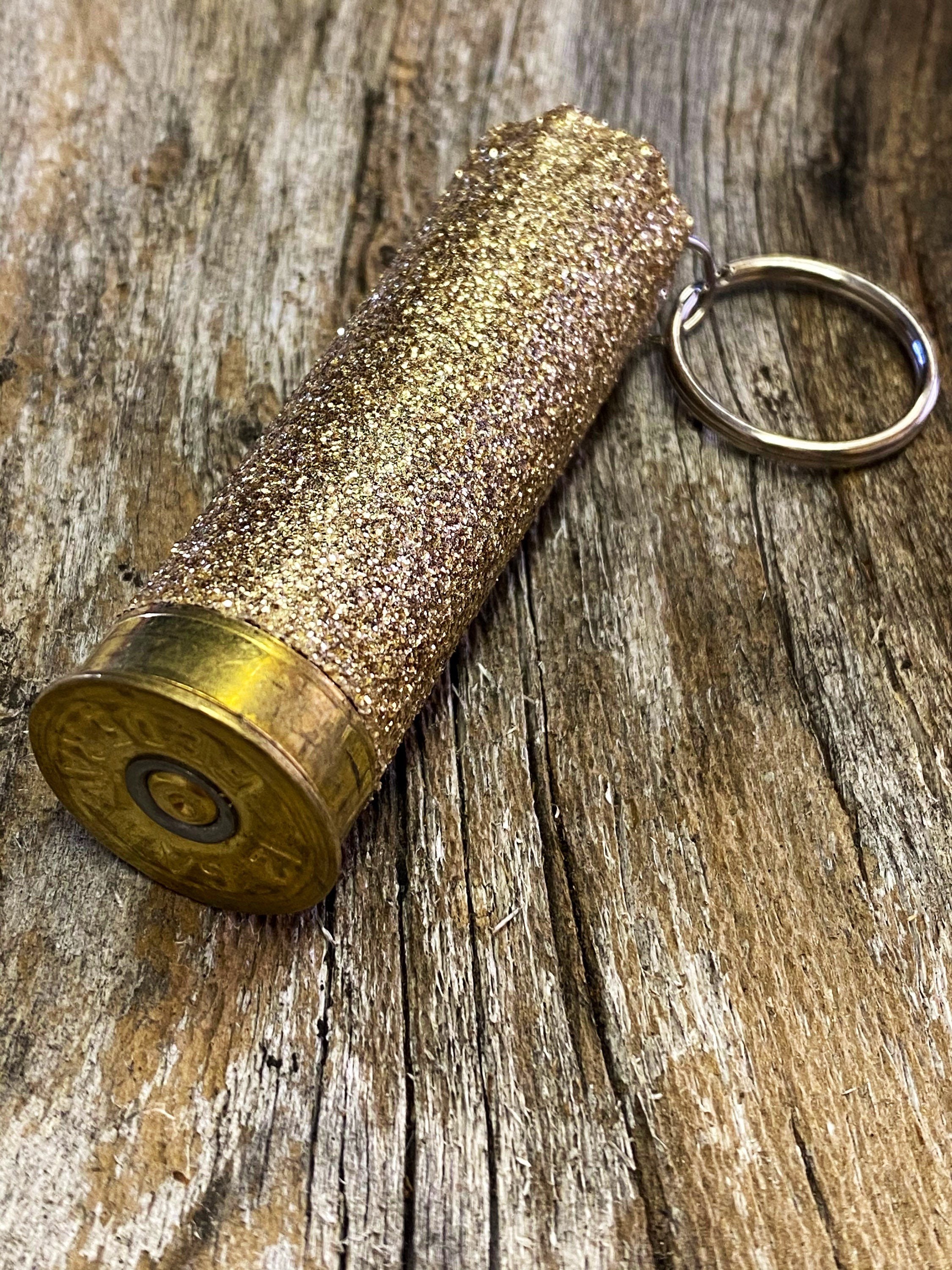 Glitter Shotgun Shell Keychain Etsy