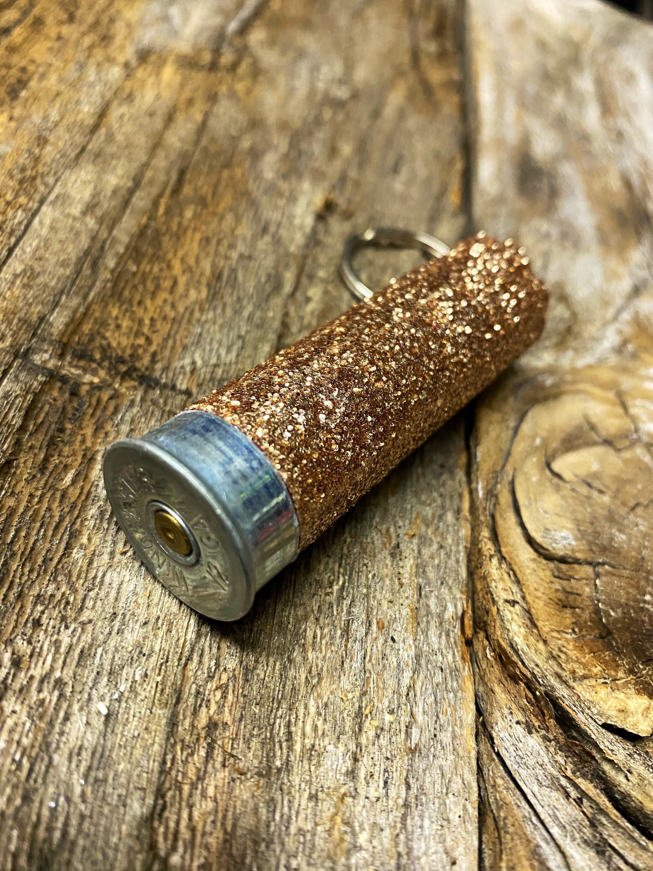 Glitter Shotgun Shell Keychain Etsy