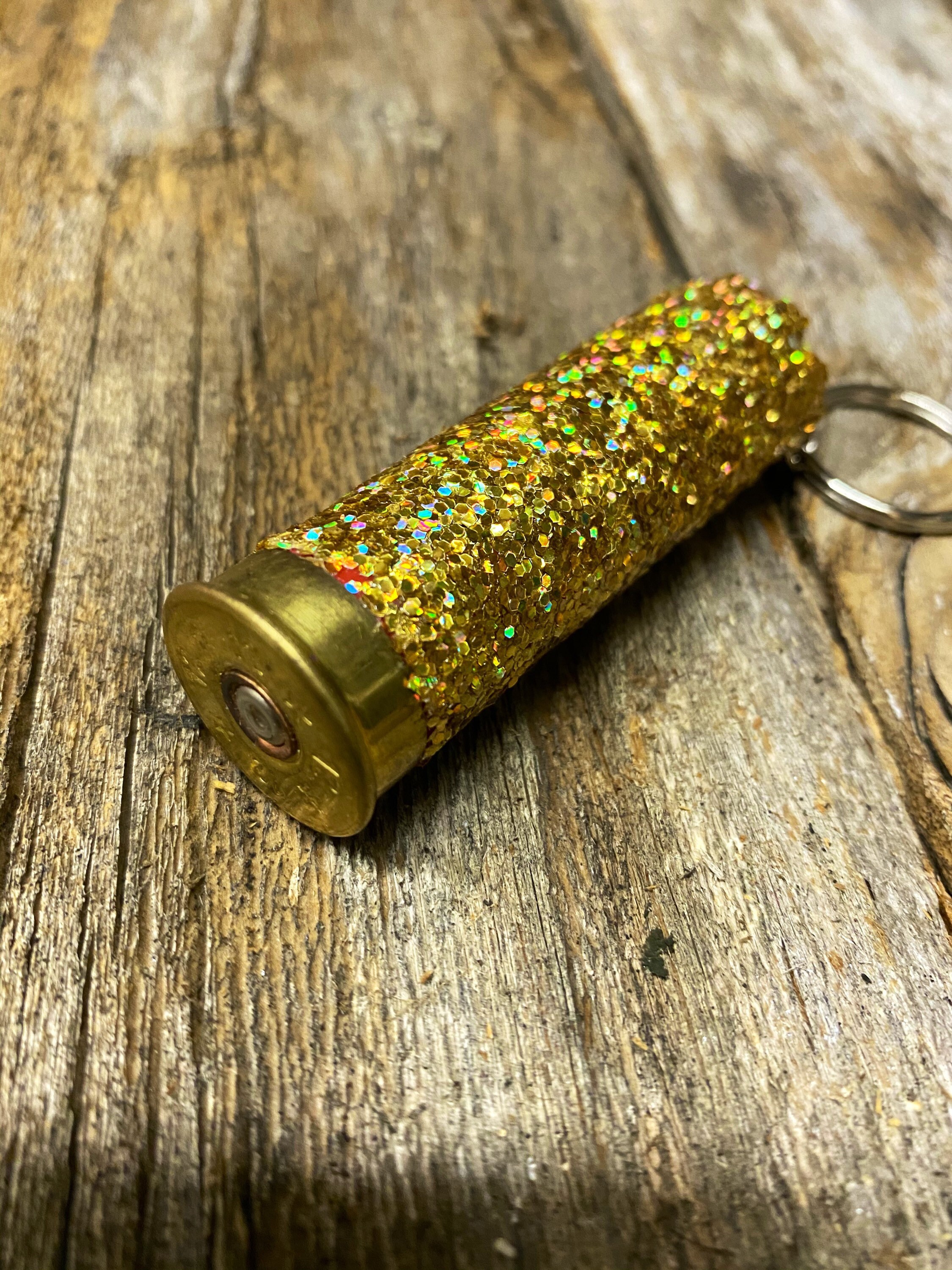 Glitter Shotgun Shell Keychain Etsy