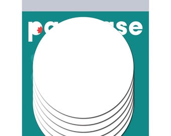 Refills 3" Circle: Three Pair Double Stick Shapes