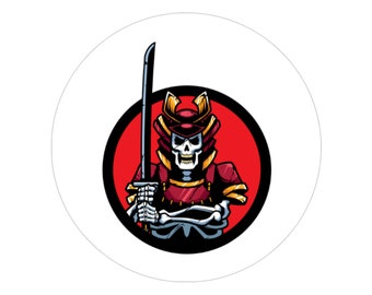 Japanese Samurai Sticker Warrior Vinyl Decal Car Moto Graphic Decals