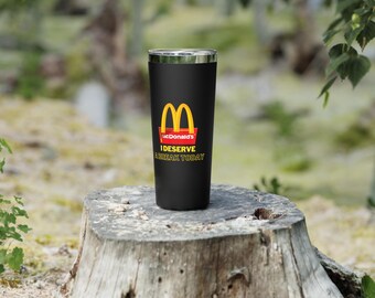 22oz Copper Vacuum Insulated Tumbler With Mcdonald's Logo 'I