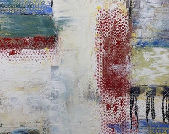 Original Abstract Art | Colorful Mixed Media Acrylic Painting | Modern Wall Art | Unique Home Decor