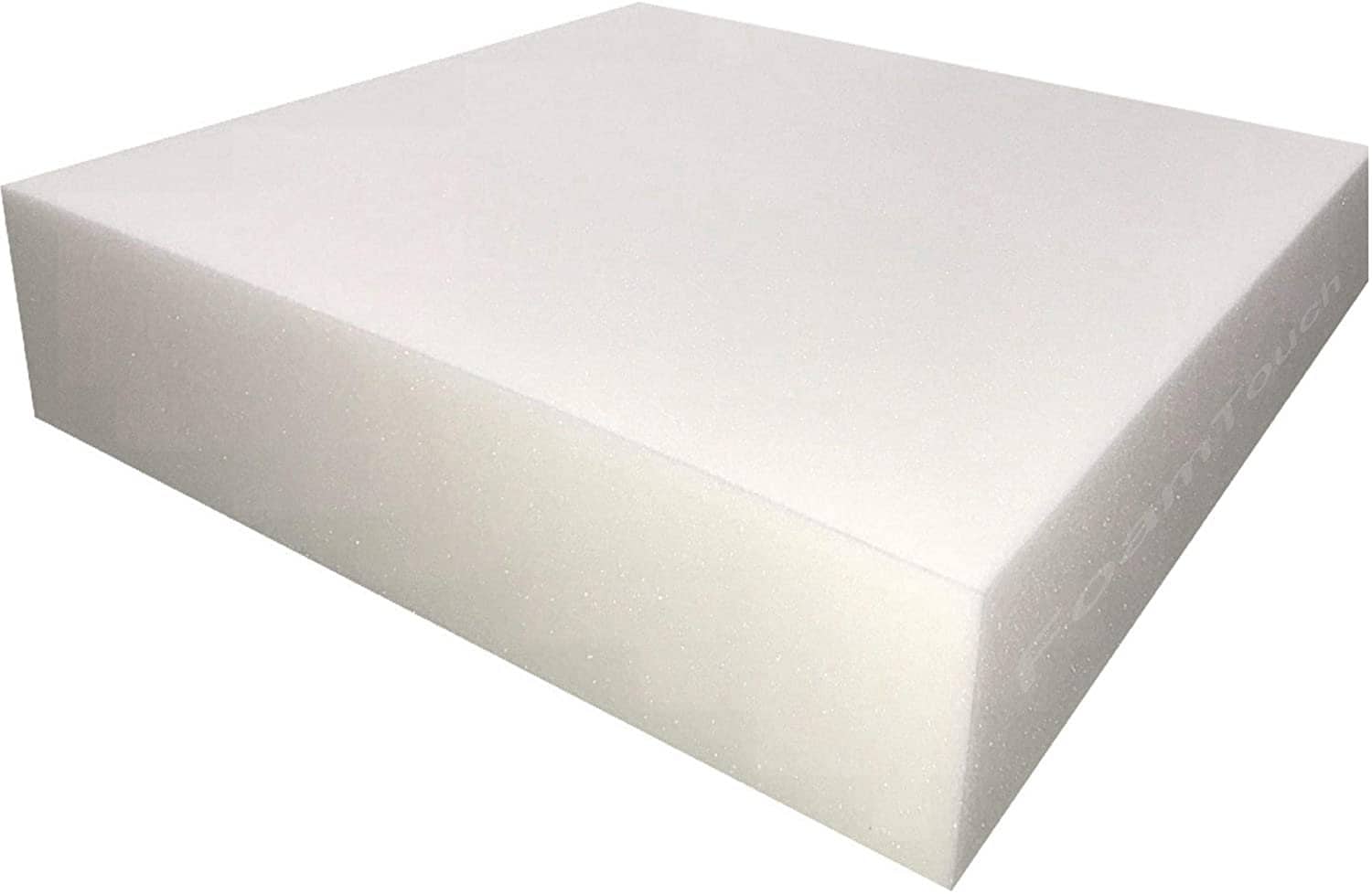 FoamyFoam 3" x 24" x 24" 6PACK High Density Upholstery Foam Cushion