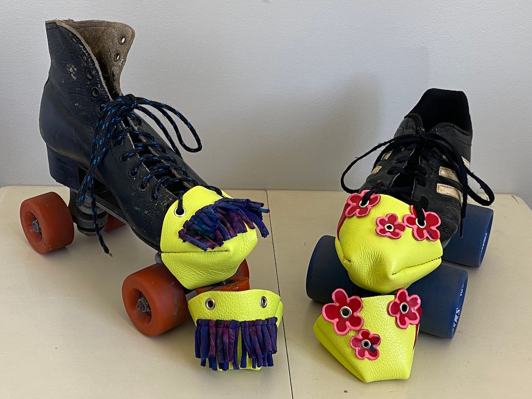 Roller Derby Skate Toe Caps / Covers / Protectors / Guards Yellow