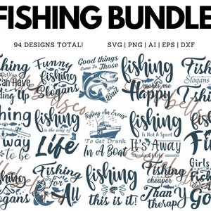 Fishing SVG Bundle | Fishing Bundle SVG files | SVG files for cricut | fishing svg file | fish svg | svg fishing | fishing file for tshirt|