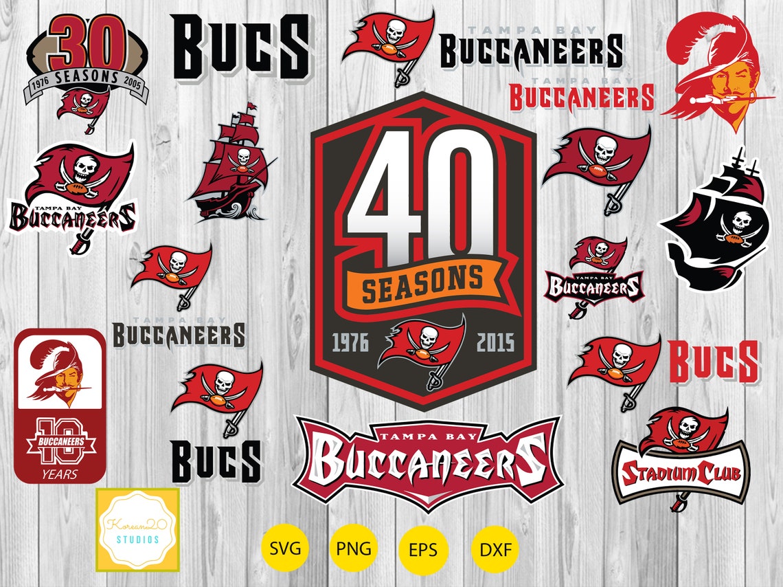 Download Tampa Bay Buccaneers Svg NFL Bundle Sport Team Logo Football | Etsy