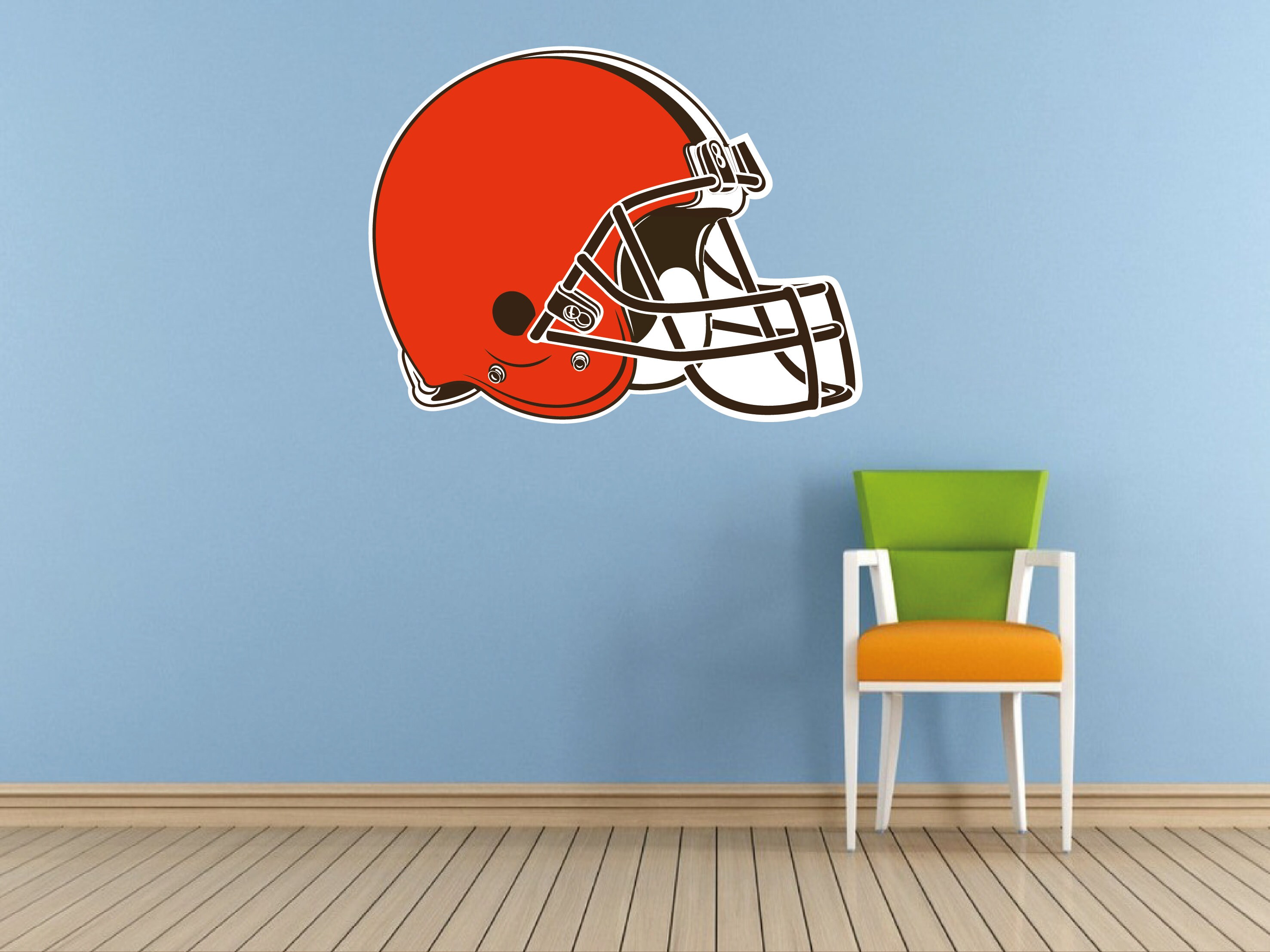 Cleveland Browns custom name Wall Decal american football Etsy