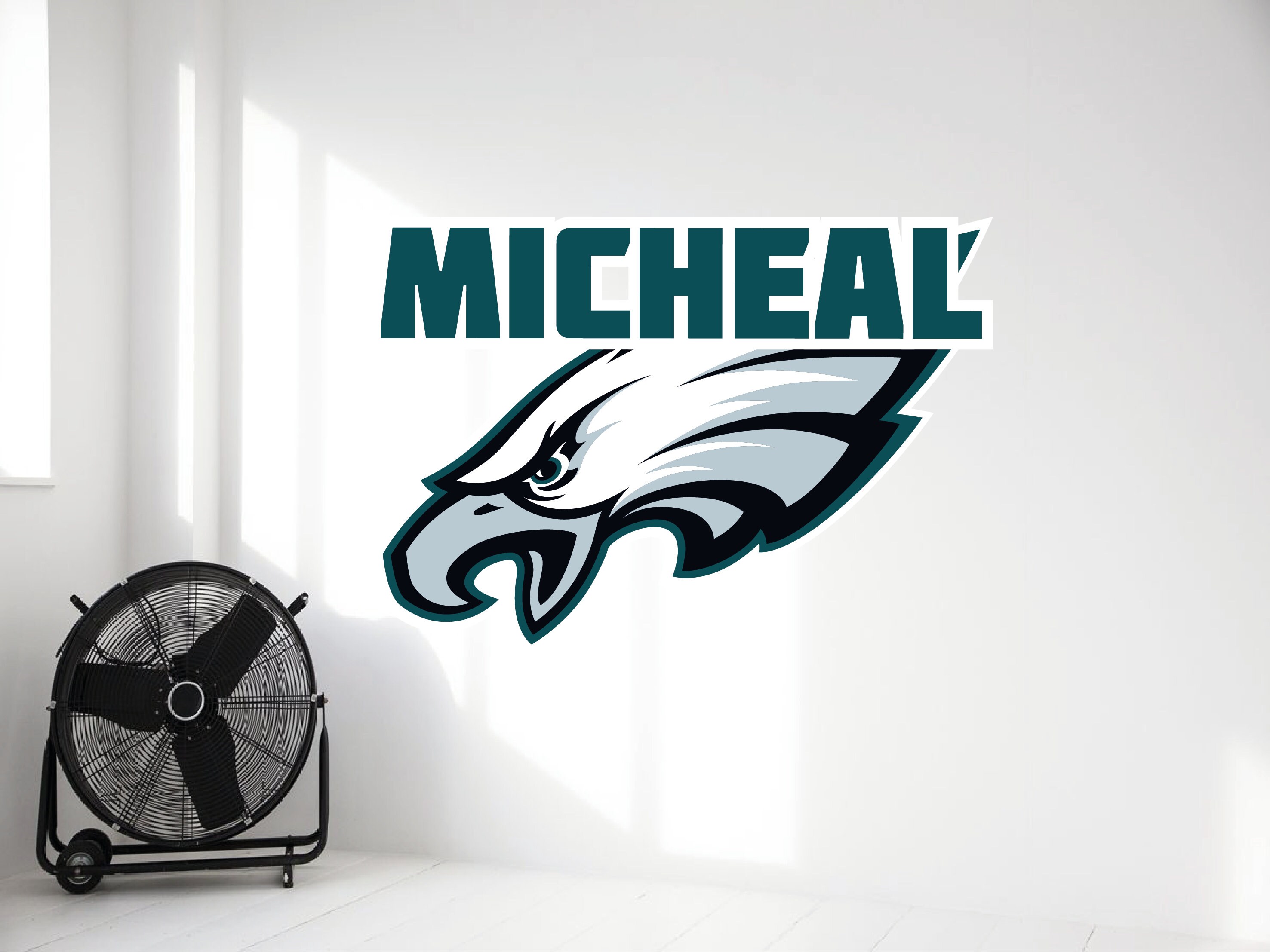 Philadelphia Eagles Wall Decal sticker american football Etsy