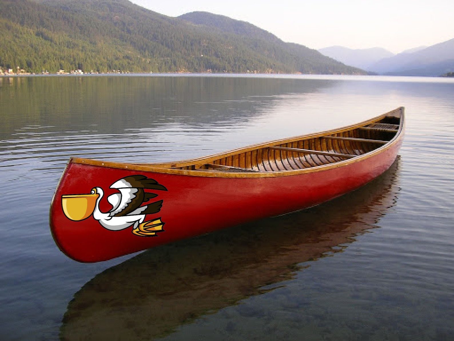 Pelican boat face Kayak Vinyl Decal Canoe Pelican Stickers Etsy