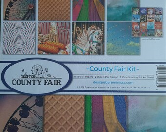 Country Fair Reminisce Paper Kit