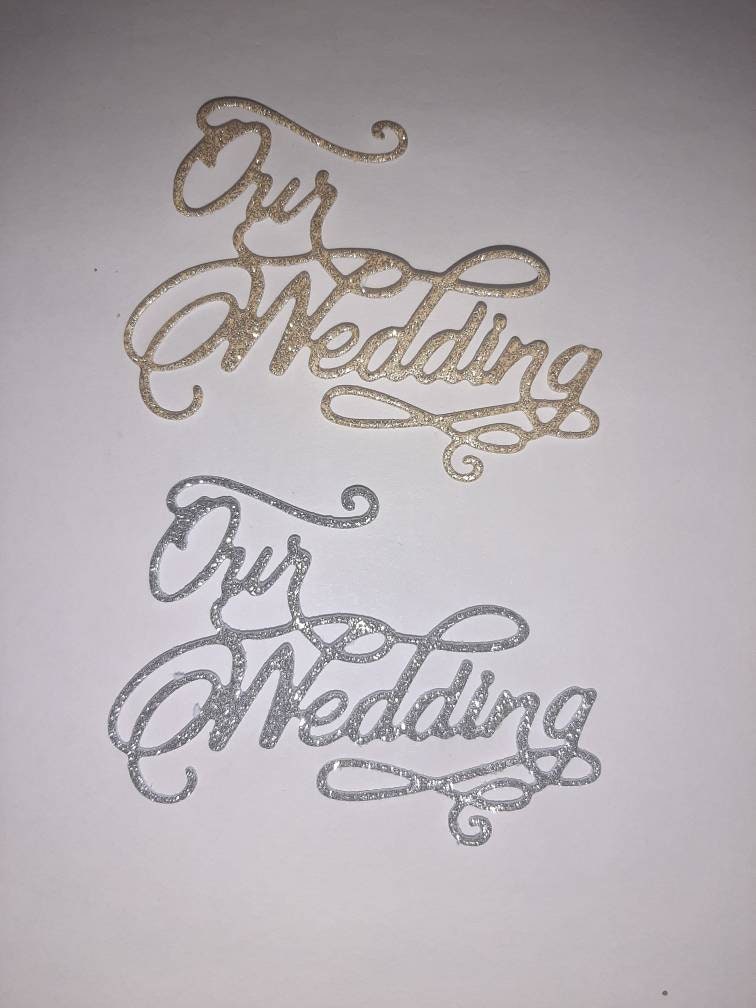 Wedding Die Cuts - Etsy