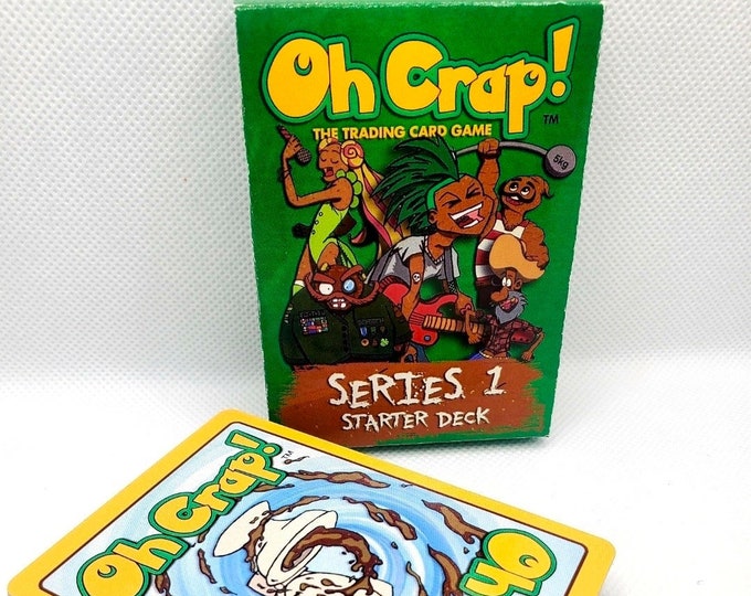 Oh Crap! The Trading Card Game - Starter Deck - 36 Cards!