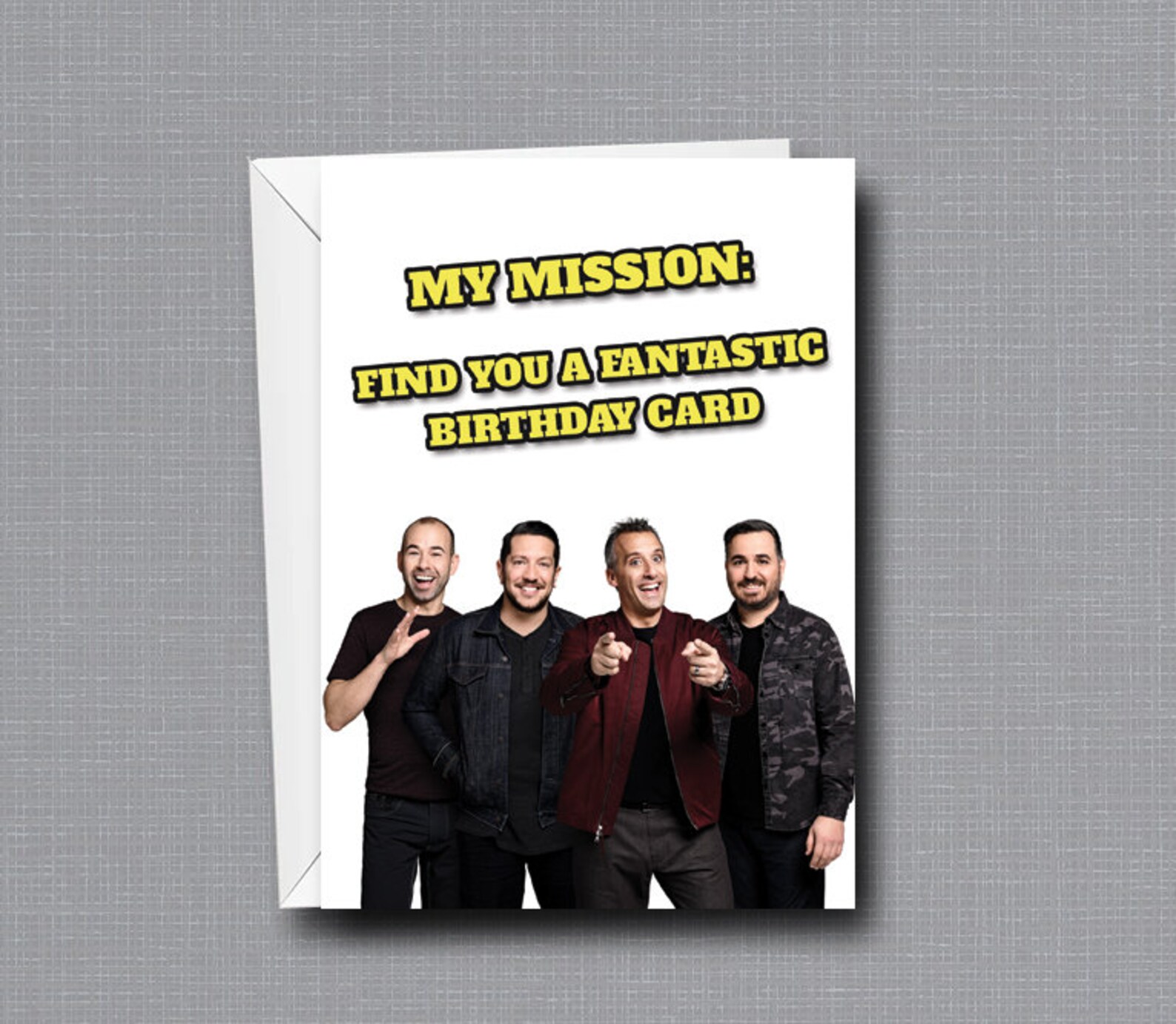 Impractical Jokers Thumbs Up Birthday Card | Etsy