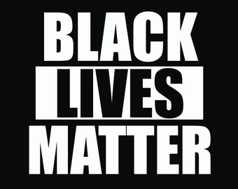 Black Lives Matter - Yard Sign - Double Sided - 12"x16"