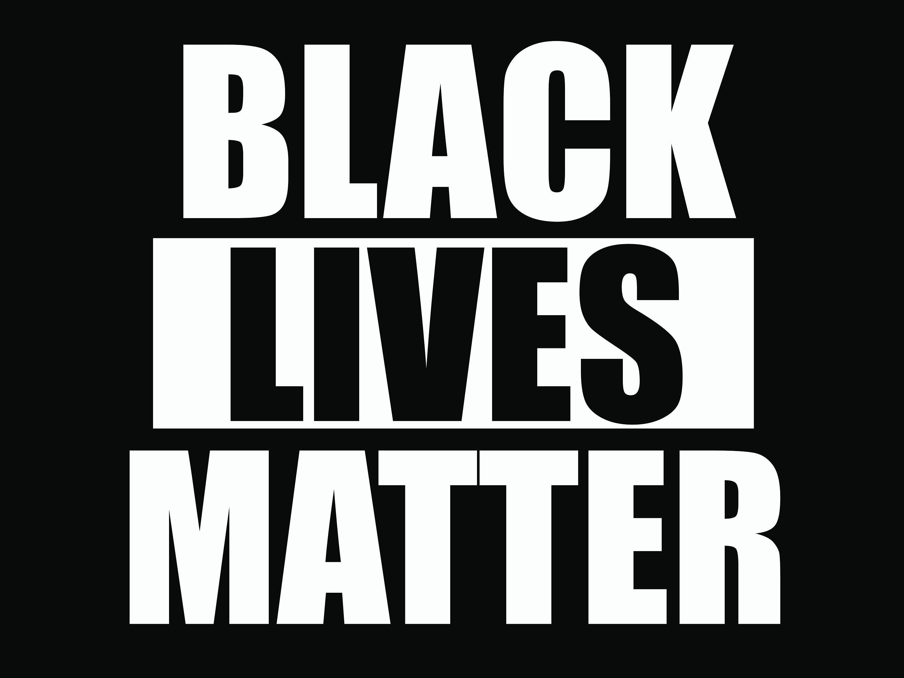 Black Lives Matter Fist Symbol Yard Sign With Stand - Road Sign Style For Solidarity 3 thumbnail image