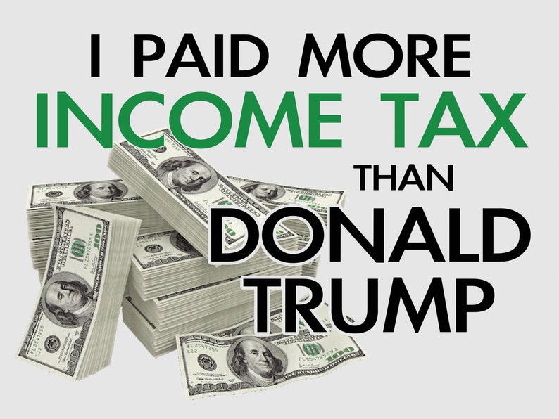I Paid More Tax Yard Sign Double Sided Multiple Etsy