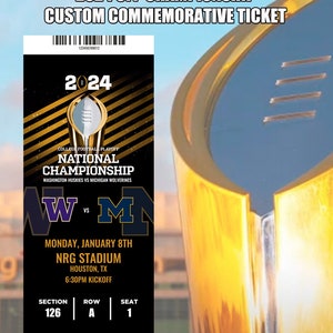 CFP National Cup - Individuell angefertigte Gedenkkarte - Wähle das Jahr