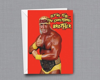 Hulk Hogan - Birthday Card