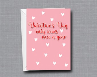 Flowers are Expensive - Funny Valentine's Day Card