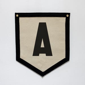 Banner de fieltro con letras personalizadas / Banner de fieltro de 5 lados