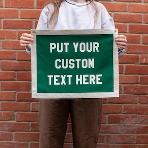 Custom Felt Banner | Wall Art | 50x40cm